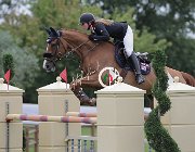 Brucqsault P Pause cafe CsioArJYR SS7 7622 : Brucqsault Pauline, CSIO Giovani Arezzo, Pause cafe, foto Stefano Secchi ©